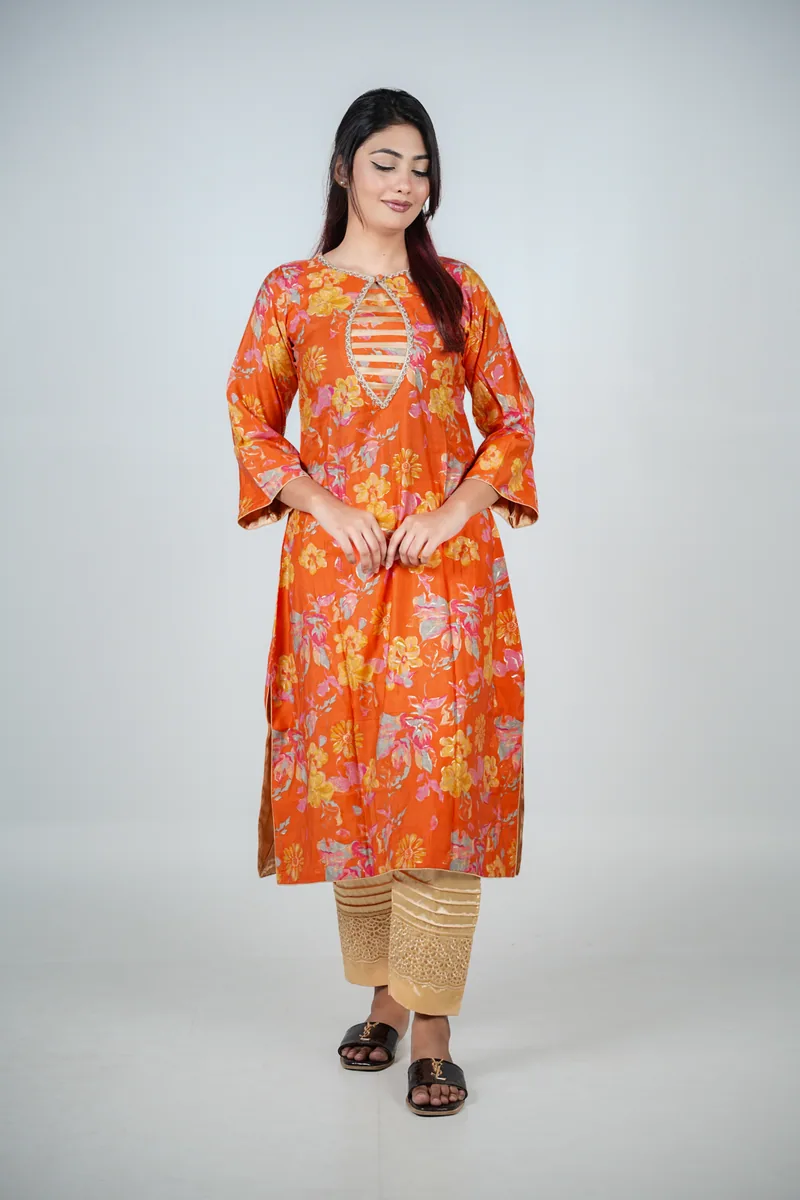 Mahsa - Maisha Silk Kameez & Satin Pant