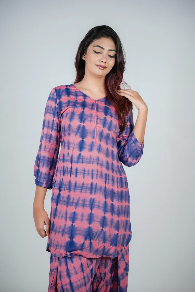 Rangoli - Tie-Dye Cotton Co-ord Set