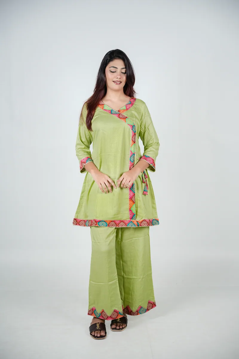 Ruhee - Cotton & Jaipuri Co-ord Set