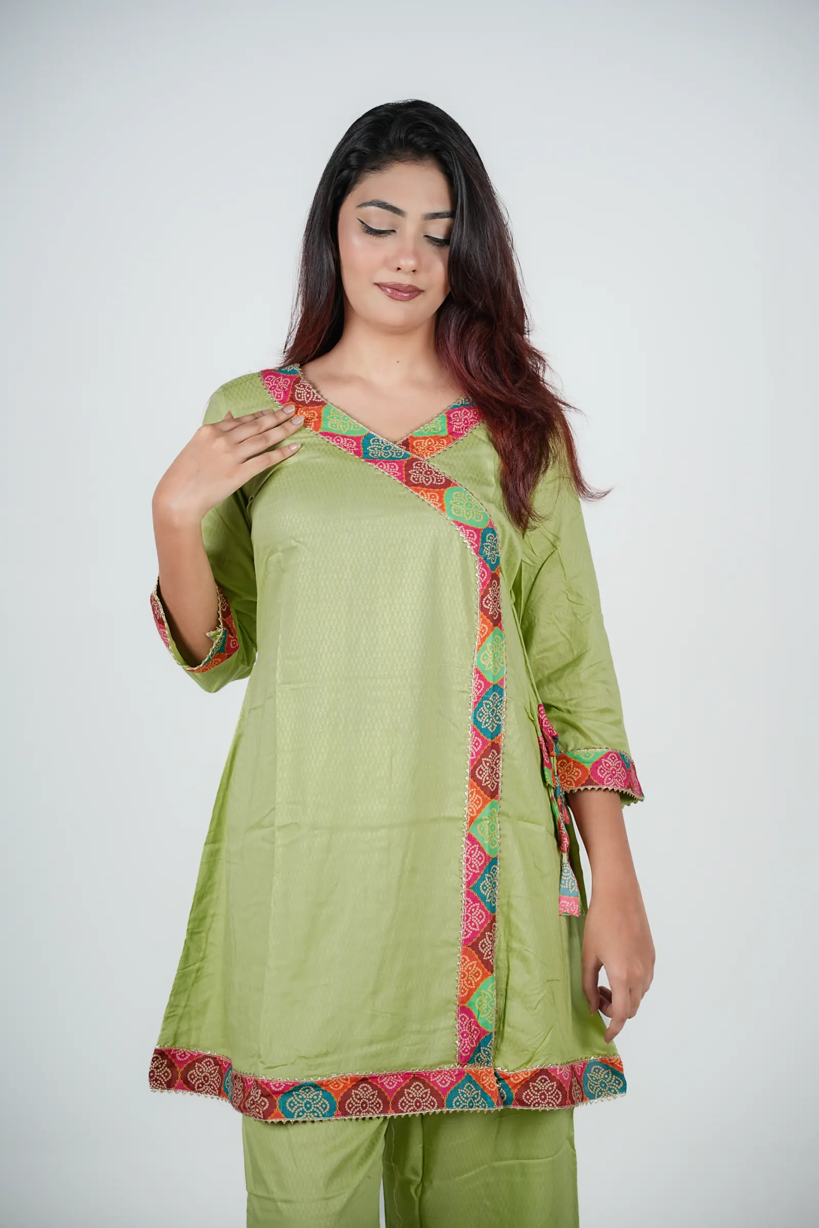 Ruhee - Cotton & Jaipuri Co-ord Set
